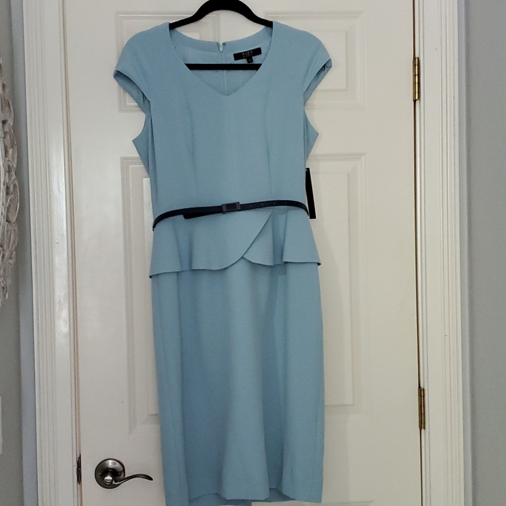 NEW blue dress
